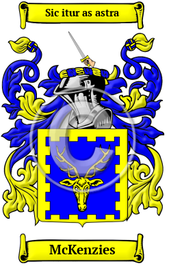 McKenzies Family Crest/Coat of Arms