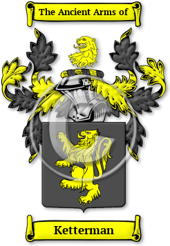 Ketterman Family Crest Download (JPG) Legacy Series - 600 DPI