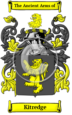 Kitredge Family Crest/Coat of Arms