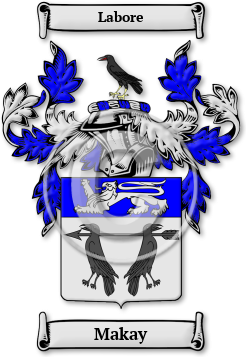 Makay Family Crest Download (JPG) Legacy Series - 300 DPI