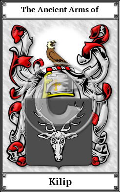 Kilip Family Crest Download (JPG)  Book Plated - 150 DPI