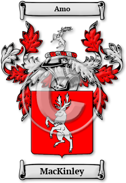 MacKinley Family Crest Download (JPG) Legacy Series - 300 DPI