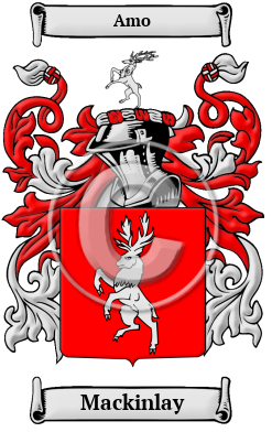 Mackinlay Family Crest/Coat of Arms