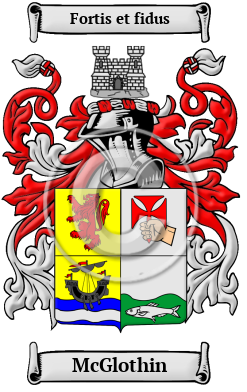 McGlothin Family Crest/Coat of Arms