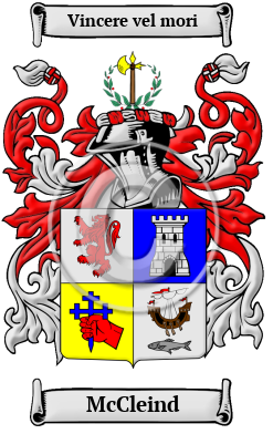 McCleind Family Crest/Coat of Arms