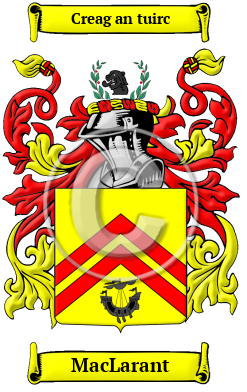MacLarant Family Crest/Coat of Arms