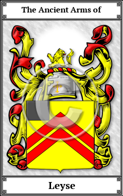 Leyse Family Crest Download (JPG)  Book Plated - 150 DPI