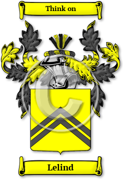 Lelind Family Crest Download (jpg) Legacy Series - 150 DPI