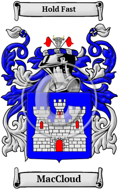 MacCloud Family Crest/Coat of Arms