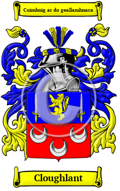 Cloughlant Family Crest/Coat of Arms