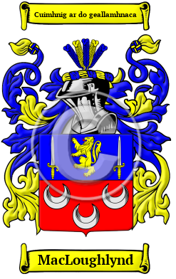 MacLoughlynd Family Crest/Coat of Arms