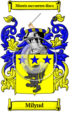 Milynd Family Crest/Coat of Arms
