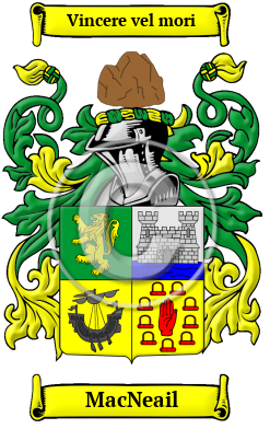 MacNeail Family Crest/Coat of Arms