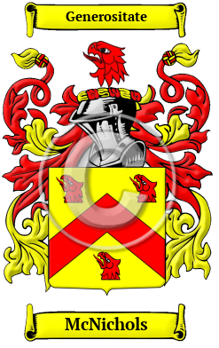 McNichols Family Crest/Coat of Arms