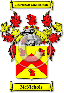 McNichols Family Crest Download (jpg) Legacy Series - 150 DPI