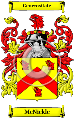 McNickle Family Crest/Coat of Arms