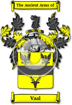 Vaal Family Crest Download (JPG) Legacy Series - 600 DPI