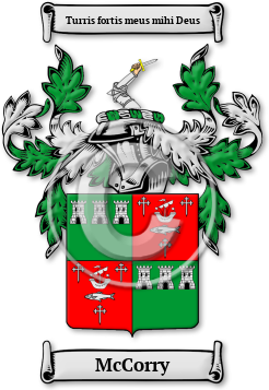 McCorry Family Crest Download (jpg) Legacy Series - 150 DPI