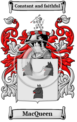MacQueen Family Crest/Coat of Arms