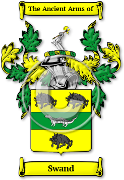 Swand Family Crest Download (JPG) Legacy Series - 600 DPI
