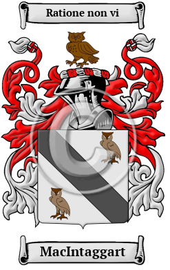 MacIntaggart Family Crest/Coat of Arms