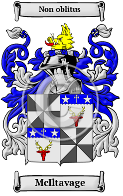 McIltavage Family Crest/Coat of Arms