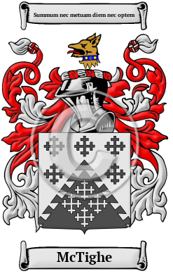 McTighe Family Crest/Coat of Arms