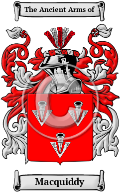 Macquiddy Family Crest/Coat of Arms