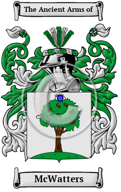 McWatters Family Crest/Coat of Arms