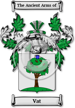 Vat Family Crest Download (jpg) Legacy Series - 150 DPI