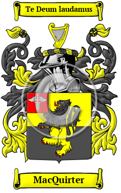MacQuirter Family Crest/Coat of Arms