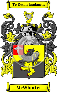 McWhorter Family Crest/Coat of Arms