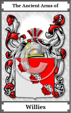 Willies Family Crest Download (JPG)  Book Plated - 150 DPI