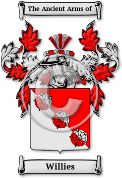 Willies Family Crest Download (jpg) Legacy Series - 150 DPI