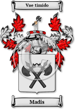 Madis Family Crest Download (jpg) Legacy Series - 150 DPI