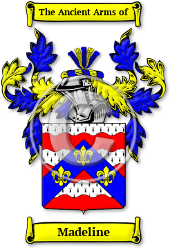 Madeline Family Crest Download (jpg) Legacy Series - 150 DPI