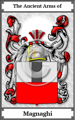 Magnaghi Family Crest Download (JPG) Book Plated - 600 DPI