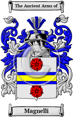 Magnelli Family Crest/Coat of Arms
