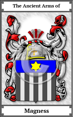Magness Family Crest Download (JPG) Book Plated - 600 DPI