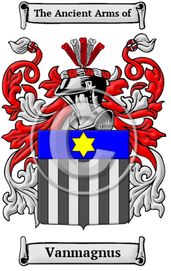 Vanmagnus Family Crest/Coat of Arms