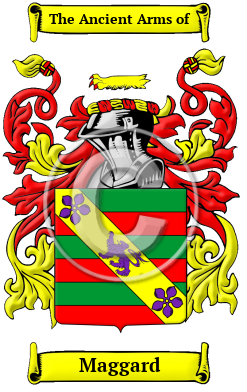 Maggard Family Crest/Coat of Arms
