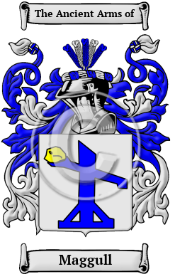Maggull Family Crest/Coat of Arms
