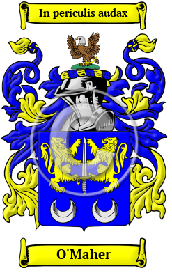 O'Maher Family Crest/Coat of Arms