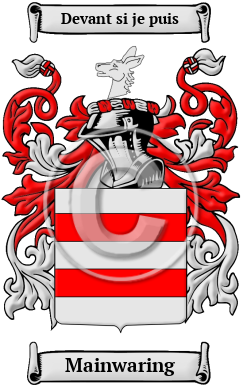 Mainwaring Family Crest/Coat of Arms
