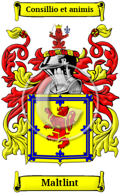 Maltlint Family Crest/Coat of Arms