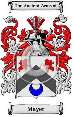 Mayer Family Crest/Coat of Arms