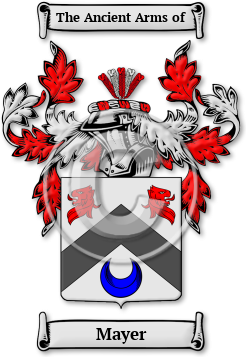 Mayer Family Crest Download (jpg) Legacy Series - 150 DPI