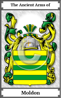 Moldon Family Crest Download (JPG)  Book Plated - 150 DPI