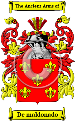 De maldonado Family Crest Download (JPG) Heritage Series - 600 DPI
