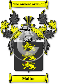 Malfor Family Crest Download (JPG) Legacy Series - 600 DPI